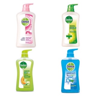 [1แถม1] Dettol 🦠เจลอาบน้ำ สบู่เหลวอาบน้ำ 4สูตร 500  มิลลิลิตร แอนตี้แบคทีเรีย