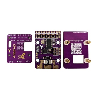 Lefei Sparrow ตัวควบคุมการบิน OSD 3 รองรับ SBUS PPM PWM IBUS CRSF สําหรับเครื่องบินบังคับ