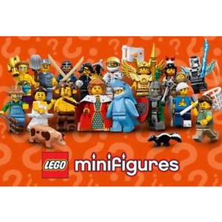 [RARE] LEGO MINI FIGURE SERIES 15 ครบชุด 16 แบบ ซองสีส้ม ปี 2016 ของใหม่จัดชุด พร้อมโค๊ท Online ของแท้ 100%