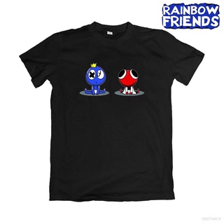 Rainbow Friends Roblox เสื้อยืดแขนสั้นลําลอง พิมพ์ลายอนิเมะ พลัสไซซ์ แฟชั่นสําหรับผู้ชาย และผู้หญิง