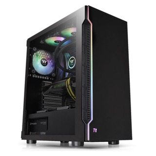 THERMALTAKE CASE H200 TG RGB BLACK