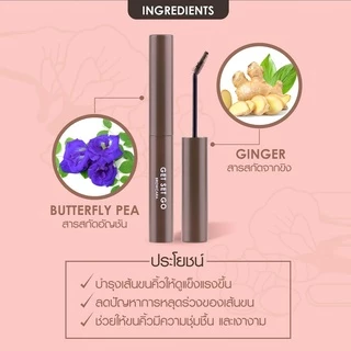 มาสคาร่าคิ้ว เคที่ดอลล์ เก็ต เซ็ท โก บราวคาร่า Cathy Doll Get Set Go Browcara 3.2 g.