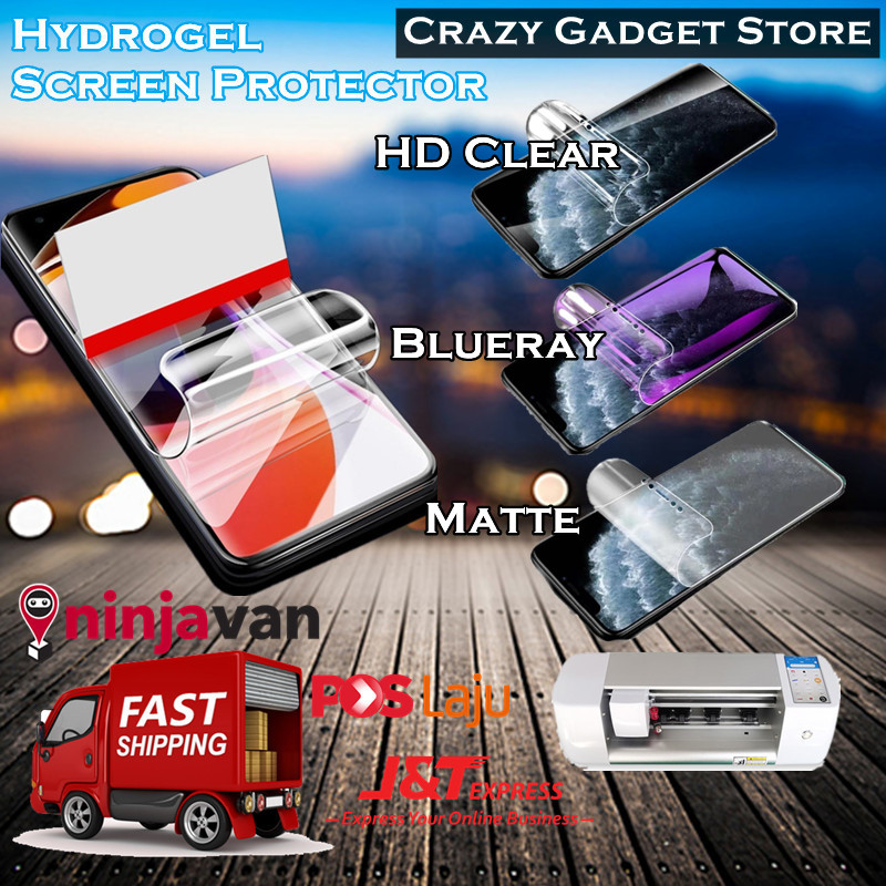 Huawei Honor 7X/7S/7C Pro/7C/7C/7A Pro/7A/7A Pro ตัวป้องกันหน้าจอไฮโดรเจล
