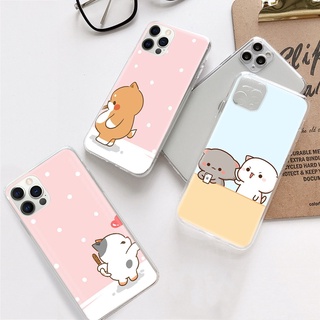 เคสโทรศัพท์มือถือแบบนิ่ม ใส ลายแมวชิบิ DV-44 สําหรับ VIVO Y22s Y35 Y16 Y02 Y02S Y01 Y31 Y51