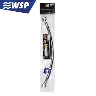 WSP สายถักน้ำดีสแตนเลสคุณภาพสูง FLEXIBLE HOSE รุ่น KN (มีให้เลือก 11 ขนาดความยาว)