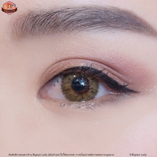 Glamour (Brown) ค่าสายตา 0.00-10.00 คอนแทคเลนส์