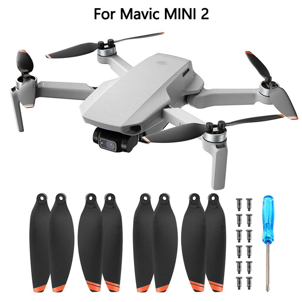 MAVIC อะไหล่ใบพัดน้ําหนักเบาสําหรับ Dji Mini 2/Mini Se Drone Drone 2