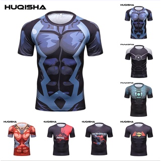 New Marvel Superhero เสื้อผ้าแฟชั่นผู้ชาย แฟชั่นฤดูร้อน เสื้อยืด