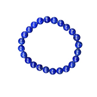 ลาพิสลาซูลีธรรมชาติ *AAA 8 MM Natural Lapis lazuli *AAA 8 MM