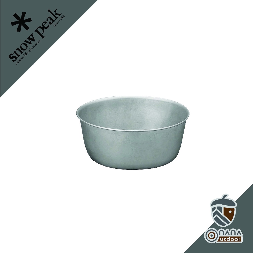 Snow peak Trek Titanium Bowl 13 cm (STW-003T)