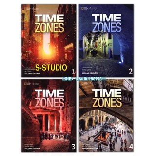 Time Zones Second Edition National Geographic 4Books set