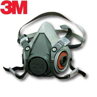 3M หน้ากากกรองสารเคมี(เฉพาะหน้ากาก) (3M6200 หน้ากากรองสารเคมีรุ่น กึ่งซิลิโคน,3M7502 หน้ากากรองสารเคมีรุ่นซิลิโคน)(1ชุด)