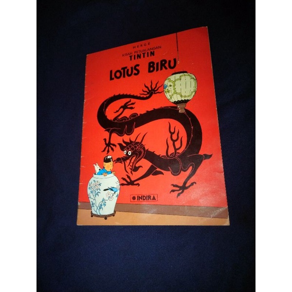 Blue Lotus Tintin Comic / Tintin Adventure Story / บลูโลตัส