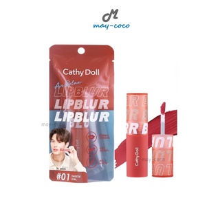 ถูก/แท้/ส่งฟรี ลิป Cathy Doll Air Relax Lip Blur ลิปแมทต์  ลิปจุ่ม ลิปแมทท์ ลิปแมท ลิปเบลอปาก ลิปสติก ลิปวิน เมธวิน