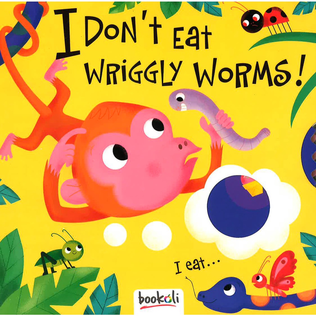 BBW หนังสือ Comedy Cogs: I Don'T Eat Wriggly Worms ISBN: 9781787720015