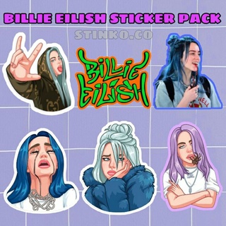 สติกเกอร์ ลาย Billie EILISH STICKER PACK Of 30 ชิ้น [30 ชิ้น]