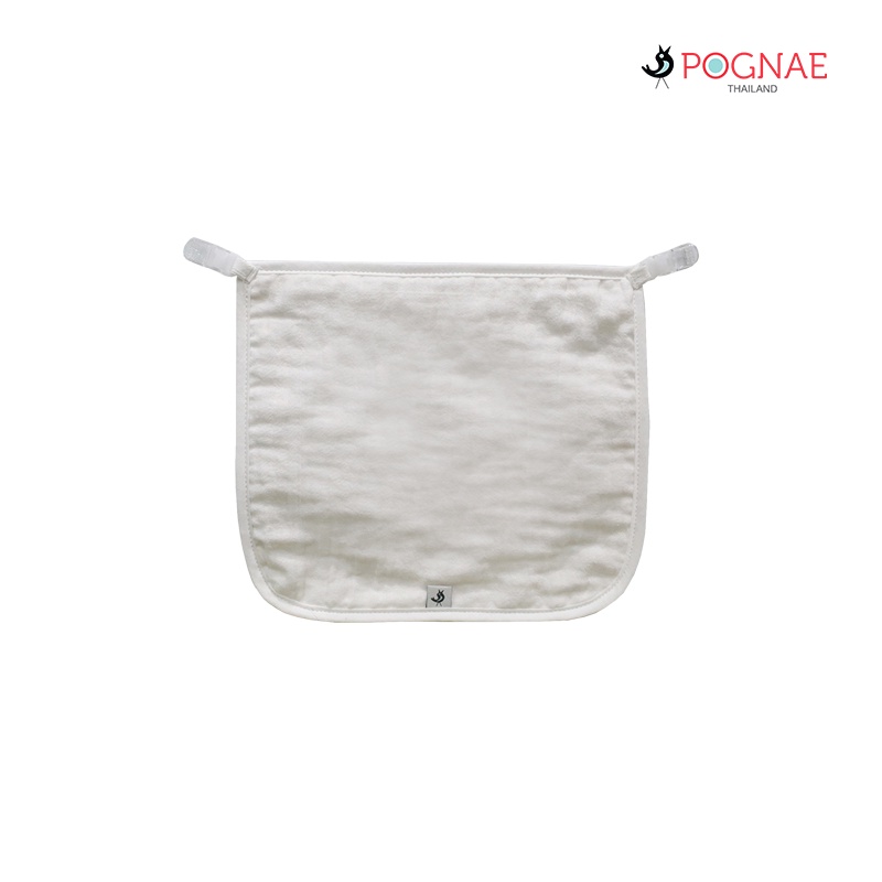 POGNAE -ผ้ากันน้ำลายด้านหน้า แบบคลิปติดเสื้อ - ใช้กับผ้าอุ้มเด็ก / เป้อุ้มเด็ก