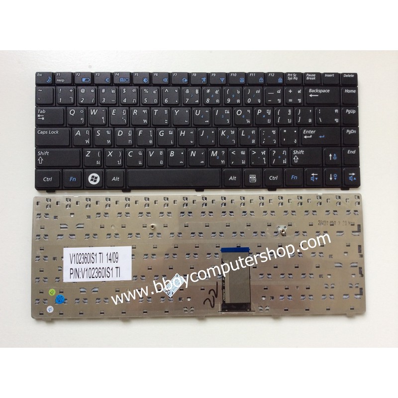 SAMSUNG KEYBOARD คีย์บอร์ด SAMSUNG R428 R429 R439 R418 R420 R480 R423 R425 NP-R480 R470 R463 R46 5R4