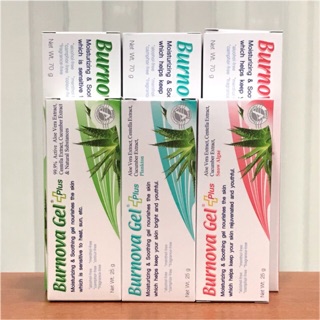 Burnova gel plus เบอร์โนวา เจล พลัส เจลว่านหางจระเข้