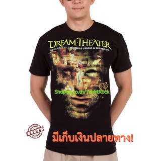 เสื้อยืดผ้าฝ้ายเสื้อวง Dream Theater ลายดรีมเธียเตอร์ RCM1149L XL  XXL 3XL