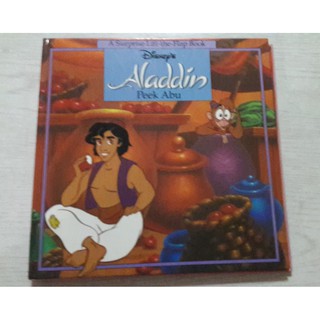 หนังสือ Walt Disneys  Aladdin: Peek Abu (A Surprise Lift-the-flap book)