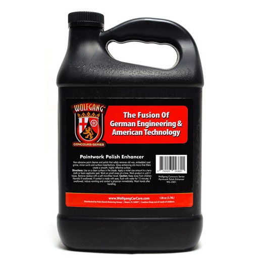 น้ำยาขจัดคราบสกปรกฝังแน่นบนสีรถ Wolfgang Paintwork Polish Enhance (PPE)