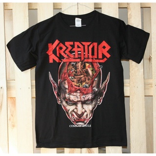 เสื้อยืดแขนสั้น พิมพ์ลาย Kreator Coma Of Souls แฟชั่นสําหรับผู้ชาย 2022S-5XL