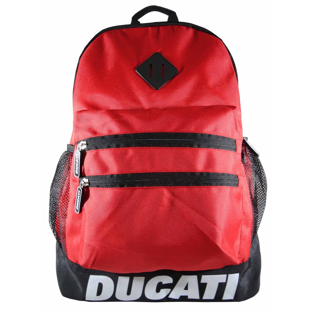 DUCATI Backpack กระเป๋าเป้ดูคาติ DCT49 083 สีแดง Official licensed Product