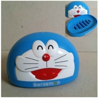 กล่องเก็บสบู่ ที่วางสบู่ ลาย โดเรม่อน Doraemon