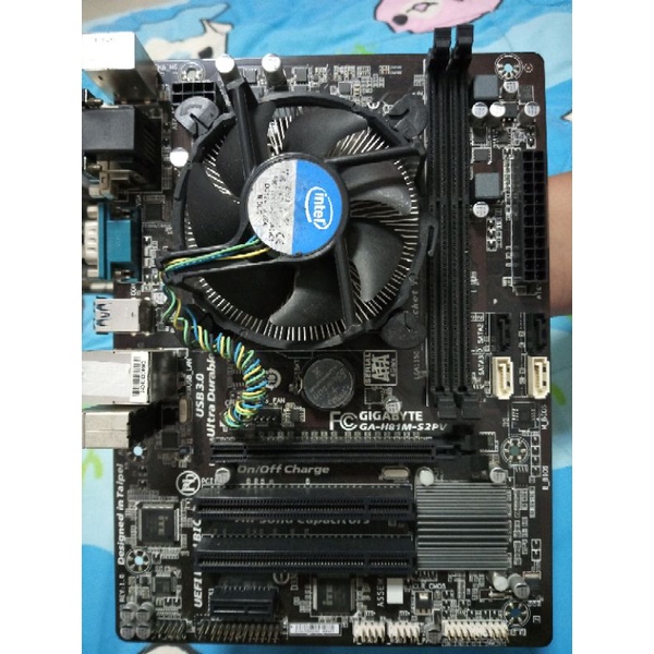 ชุดบอร์ด ga-h81m-s2pv + i5-4440