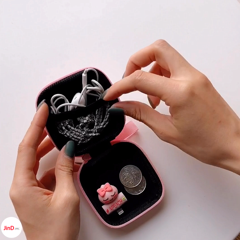 กระเป๋าใส่เหรียญ หนัง PU แต่งซิป ลายการ์ตูน Snoopy น่ารัก รูปที่ 8