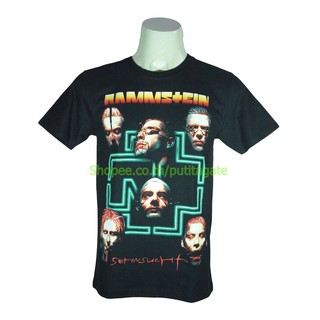 เสื้อวง Rammstein เสื้อไซส์ยุโรป รัมสไตน์ PTA1145 เสื้อวงดนตรีต่างประเทศ