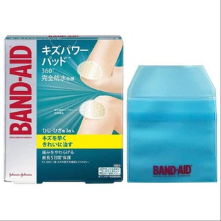 (Pre Order)Band-Aid Scratch Power Pad for Elbows and Knees, 3 Sheets.พลาสเตอร์รักษาแผลสด