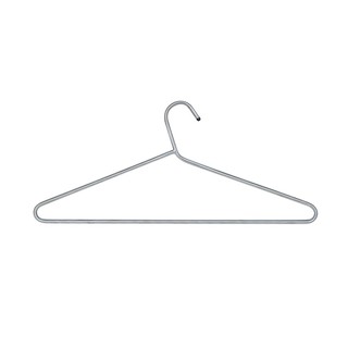 ไม้แขวนเสื้อสเตนเลส PHG-07 ขนาด 43x19.5x1 ซม. ไม้แขวนเสื้อ อุปกรณ์ตากผ้า CLOTHES HANGER