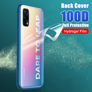 ฟิล์มหลังสีใส Realme 5 6 7 8 9 9i 10 Pro C3 C11 C12 C15 C20 C21 C21Y C25 C25S C25Y C55