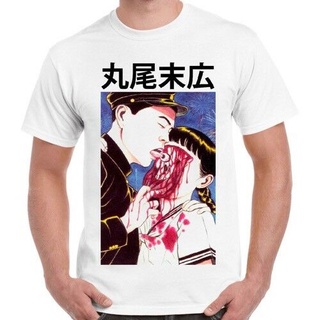 [100% Cotton] เสื้อยืด พิมพ์ลายอนิเมะ Suehiro Maruo Eyeball Lick Cult 2385