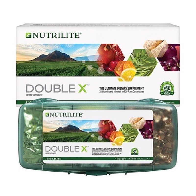 ผลิตภัณฑ์อาหารเสริม Double X amway ดับเบิ้ล เอ็กซ์ Shopee Thailand