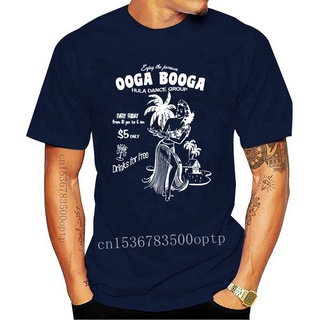 [S-5XL] เสื้อยืด พิมพ์ลายการ์ตูน OOGA BOOGA HULA Aloha Island Tiki Strand สไตล์คลาสสิก สําหรับผู้ชาย DPmcjk63BHhlaa36