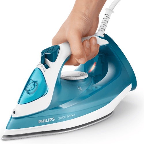 GlobalHouse PHILIPS เตารีดไอน้ำ 2100 วัตต์ รุ่น  DST3011/20 สีฟ้า สินค้าของแท้คุณภาพดี ราคา ถูกที่สุด ดีลบีเคเค แกลเลอรีภาพที่ 4