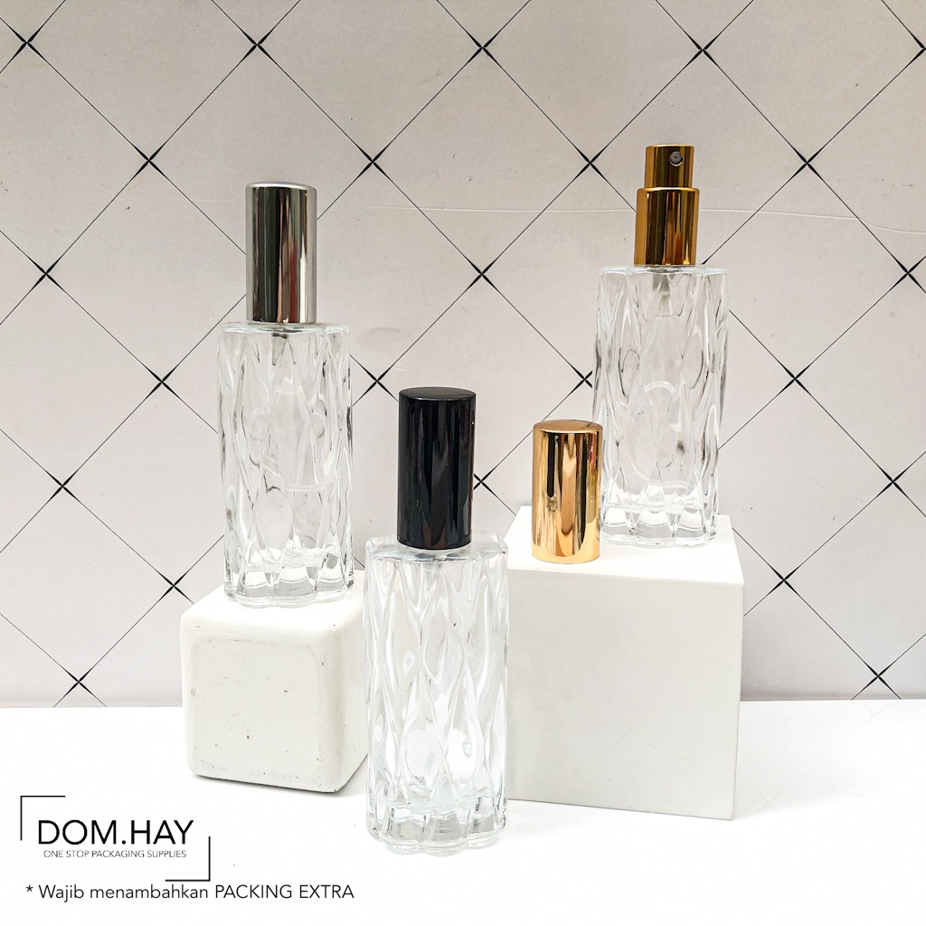 MOZAIK 60ml ขวดน้ําหอมแก้ว SPray ขวดน้ําหอมเติม Mini Travel Fragrance Oil i.Ra pack