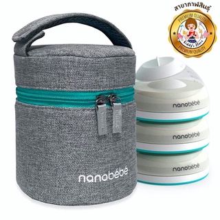 Nanobebe Bottle Cooler &amp; Travel Pack กระเป๋าเก็บอุณหภูมิ💦🍼