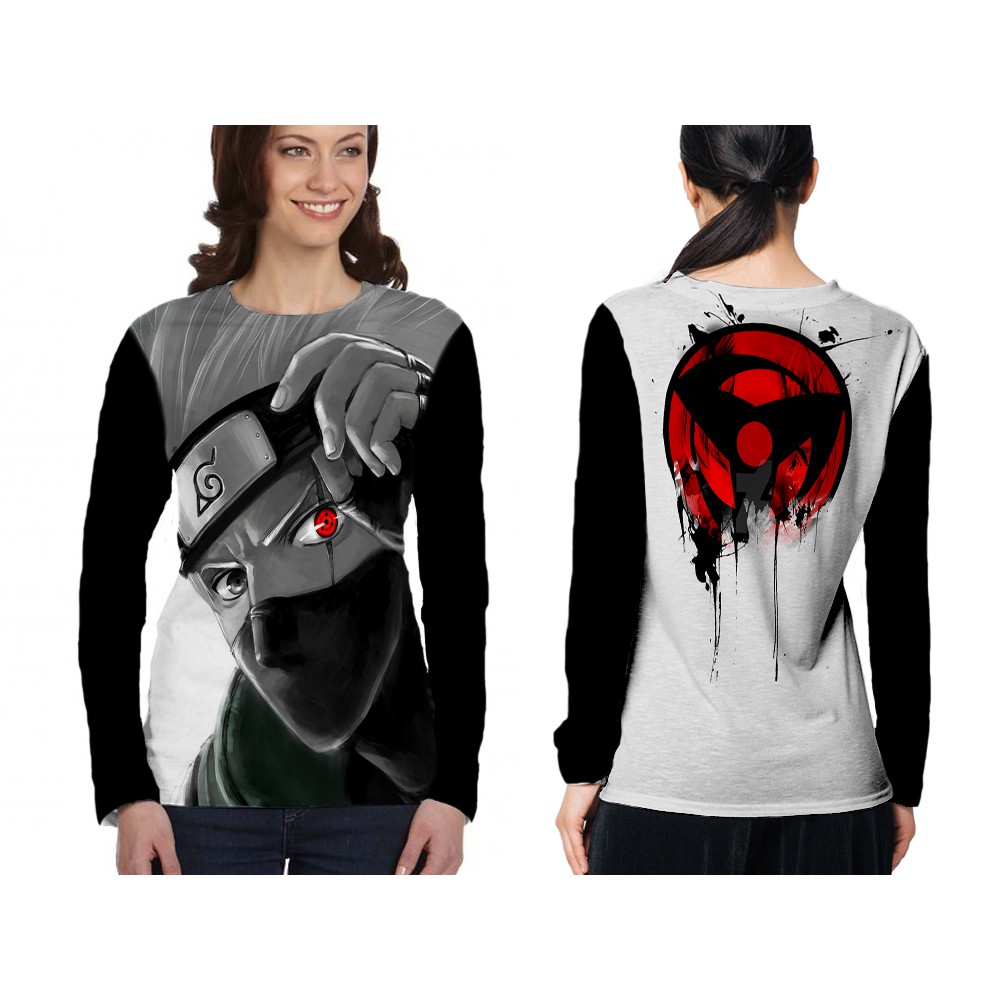 [Riashop] KAKASHI HATAKE Long T-Shirt | เสื้อแขนยาวผู้หญิง KAKASHI HATAKE | KAKASHI HATAKE - FS