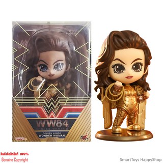 HotToys Cosbaby DC WW84 Wonder Woman Golden Armor ฟิกเกอร์โมเดลวันเดอร์วูแมนสุดน่ารักลิขสิทธิ์แท้