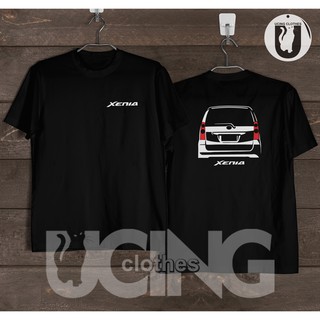 เสื้อยืด ลาย Daihatsu Xenia ด้านหลัง สําหรับยานยนต์