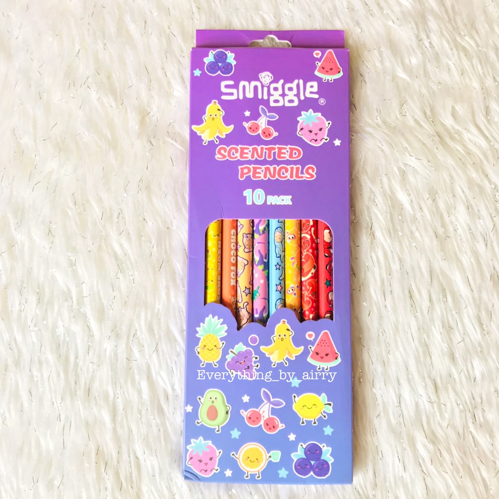 ดินสอ Smiggle มีกลิ่นหอม กล่องละ 10 แท่ง