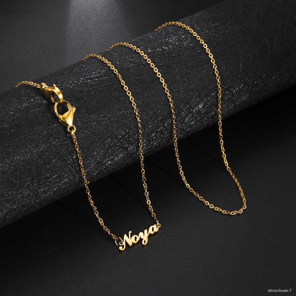 ☈Custom Child Necklace Baby Name Necklaces for Women Kids Personalized ...
