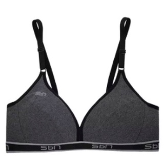Sabina เสื้อชั้นใน Sport Bra (ไม่มีโครง) รหัส SBB1122 สีเทาเข้ม