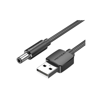 VENTION สายชาร์จ Usb To Dc 5.5มม. สําหรับพัดลมระบายความร้อน/พัดลมขนาดเล็ก/โคมไฟตั้งโต๊ะ 28 Awg CEY