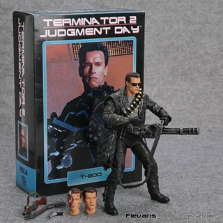 Neca โมเดลฟิกเกอร์ PVC Terminator 2: Judgment Day T-800 Arnold Schwarzenegger 7  18 ซม. ของเล่น สําหรับเก็บสะสม