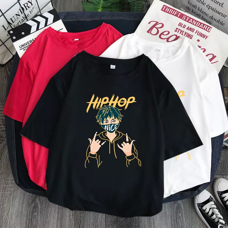 D263（พร้อมส่งจากไทย）เสื้อยืดแขนสั้ง ผ้านุ่มใส่สบายฯ มี7สีหลายสีเลือกได้ S-3XL